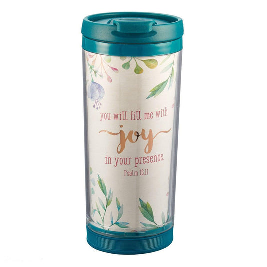 Fill Me With Joy Polymer Travel Mug - Pura Vida Books