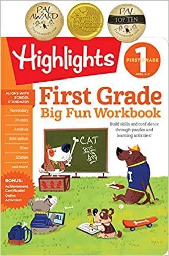 First Grade Big Fun Workbook - Pura Vida Books