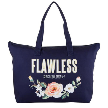 FLAWLESS Zipper Tote - Pura Vida Books