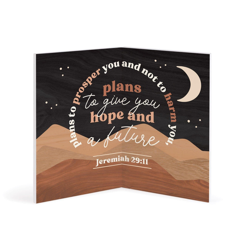 For I Know The Plans I Have For You Declares The Lord Wooden Keepsake Card - Pura Vida Books