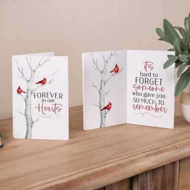 Forever In Our Hearts It's Hard To Forget Someone Keepsake Card - Pura Vida Books