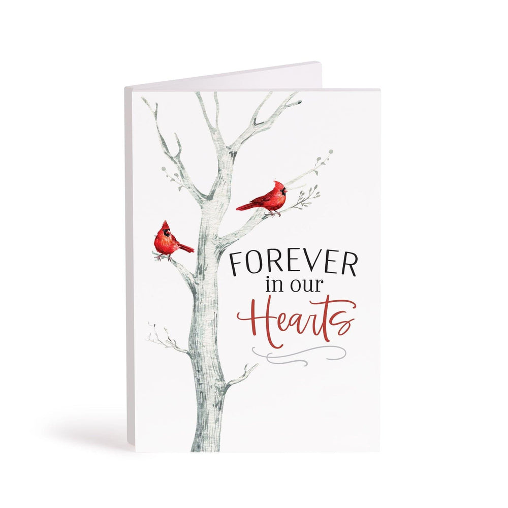 Forever In Our Hearts It's Hard To Forget Someone Keepsake Card - Pura Vida Books