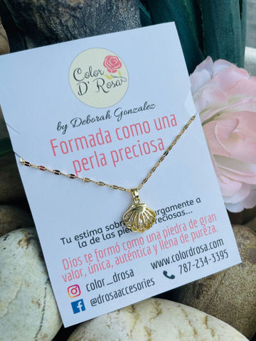 Formada como una perla preciosa (Collar)