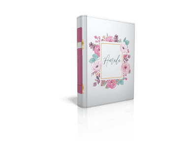 Forro de Biblia - Rosa Fusha Amada - Pura Vida Books