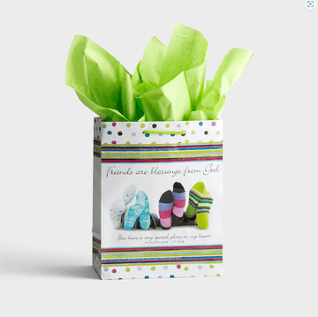 Friends - Bolsa de regalo mediana con Tissue