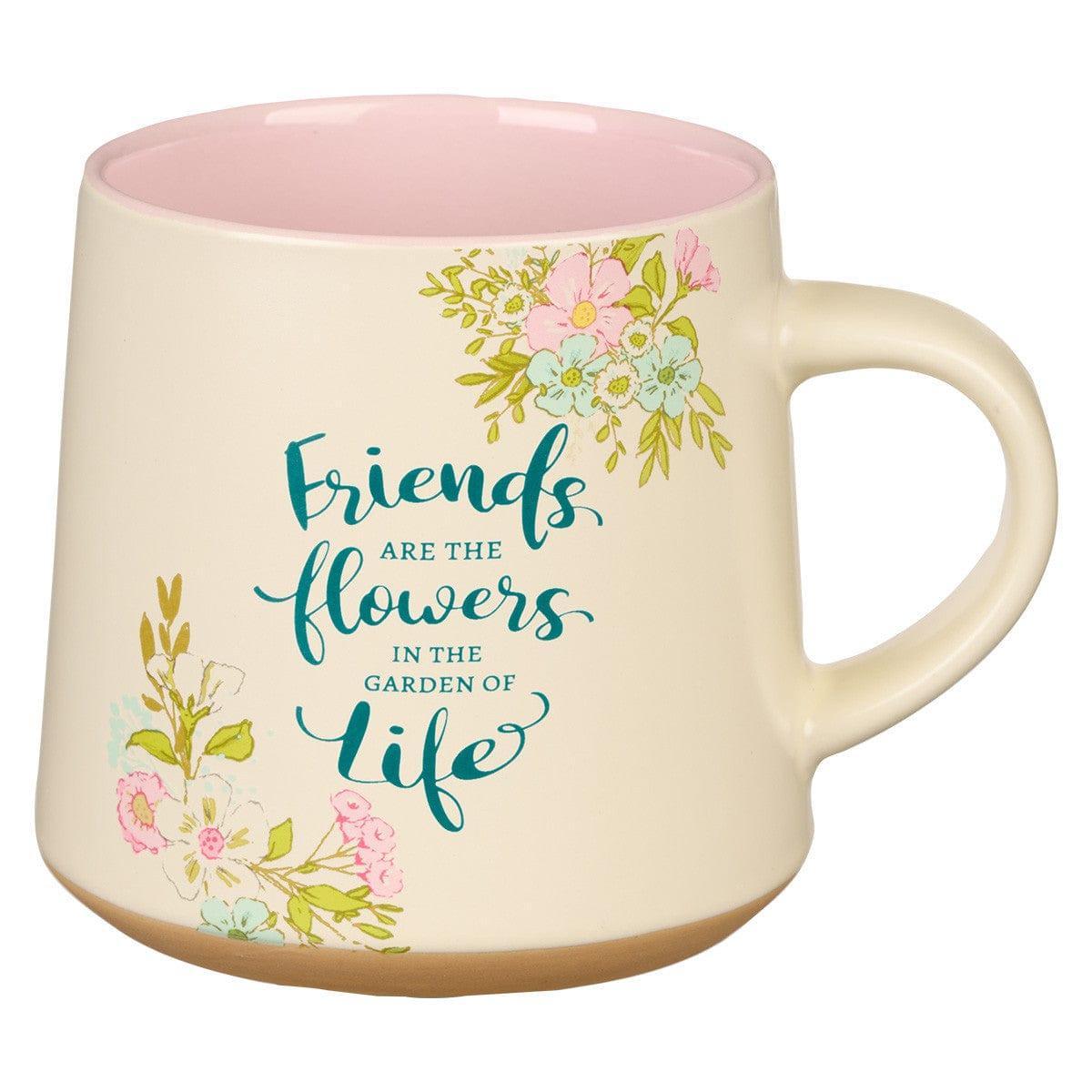 Friends Ceramic Coffee Mug With Clay-dipped Base - Pura Vida Books