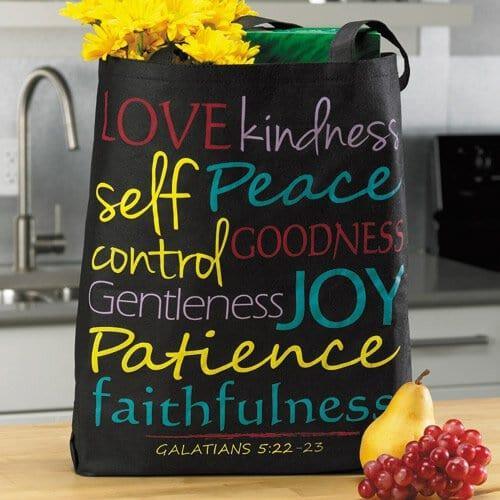 Fruit of the Spirit Tote Bag - Pura Vida Books