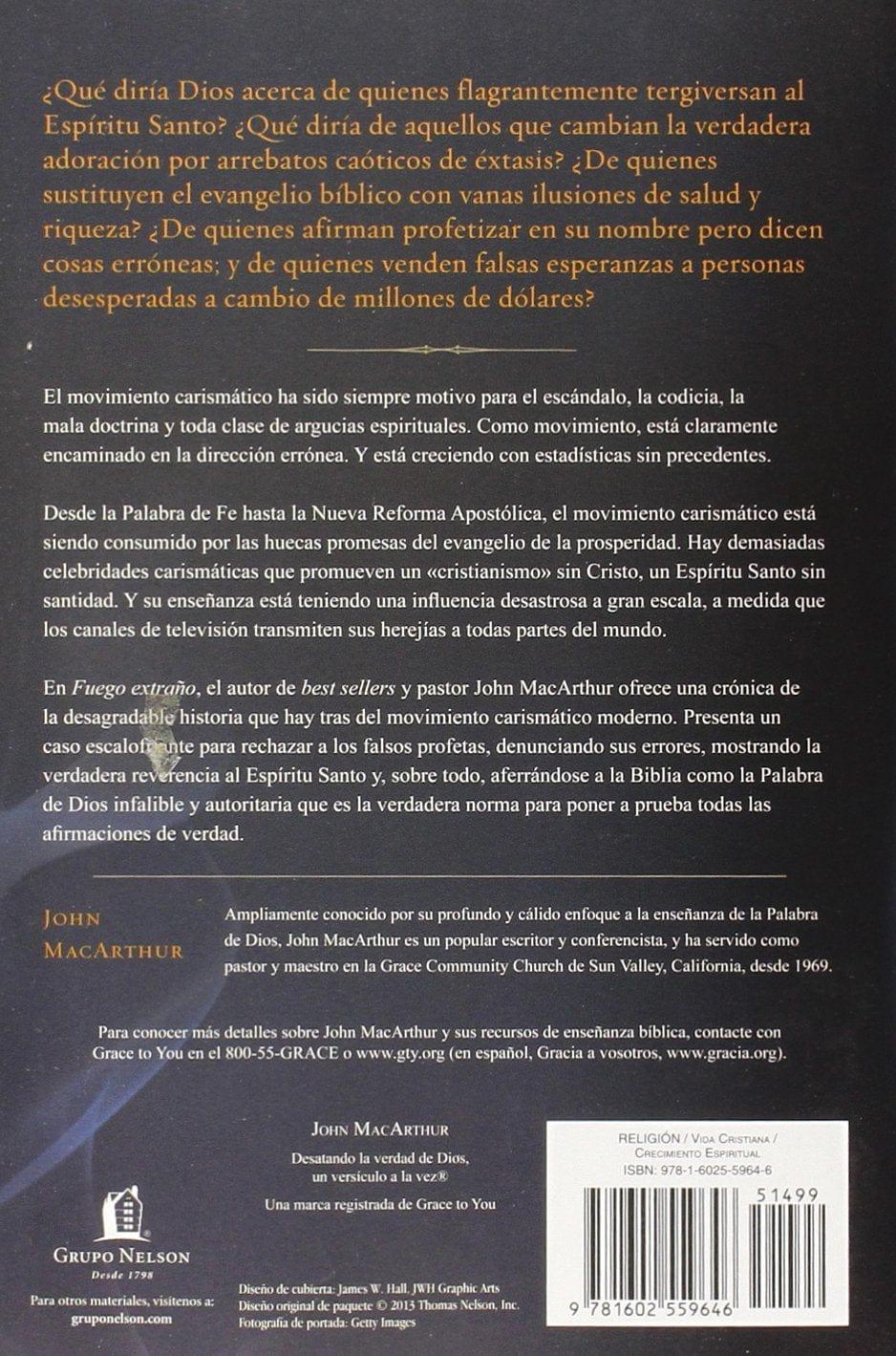 Fuego extraño - John McArthur - Pura Vida Books