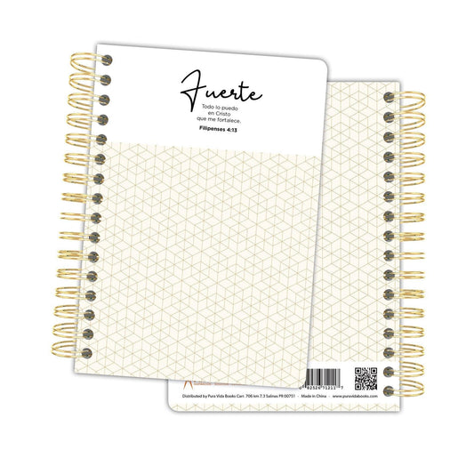 Fuerte - Libretas Lineas & Flores - Pura Vida Books