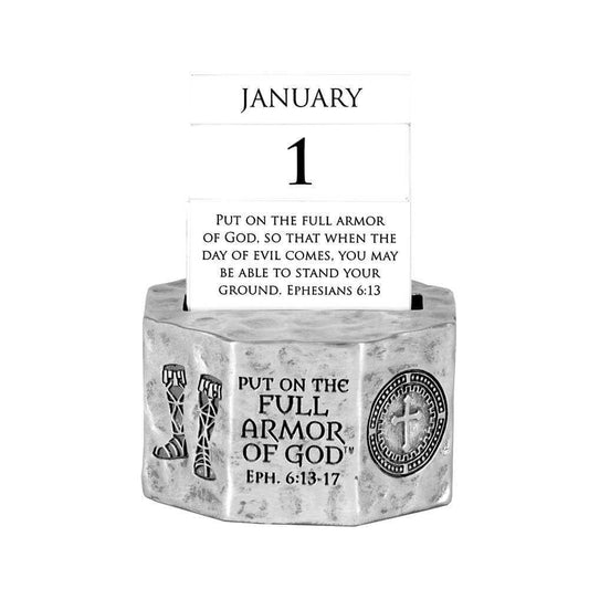 Full Armor of God Desktop Calendar - Pura Vida Books