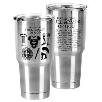 Full Armor of God Stainless Steel Tumbler - Pura Vida Books