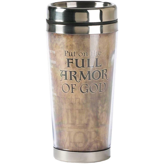 Full Armor of God Travel Mug - Pura Vida Books