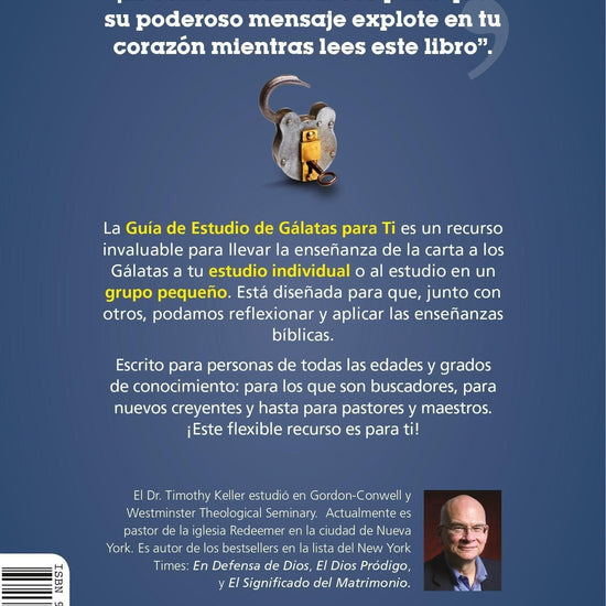 Gálatas para Ti (Guía de estudio) - Timothy Keller - Pura Vida Books