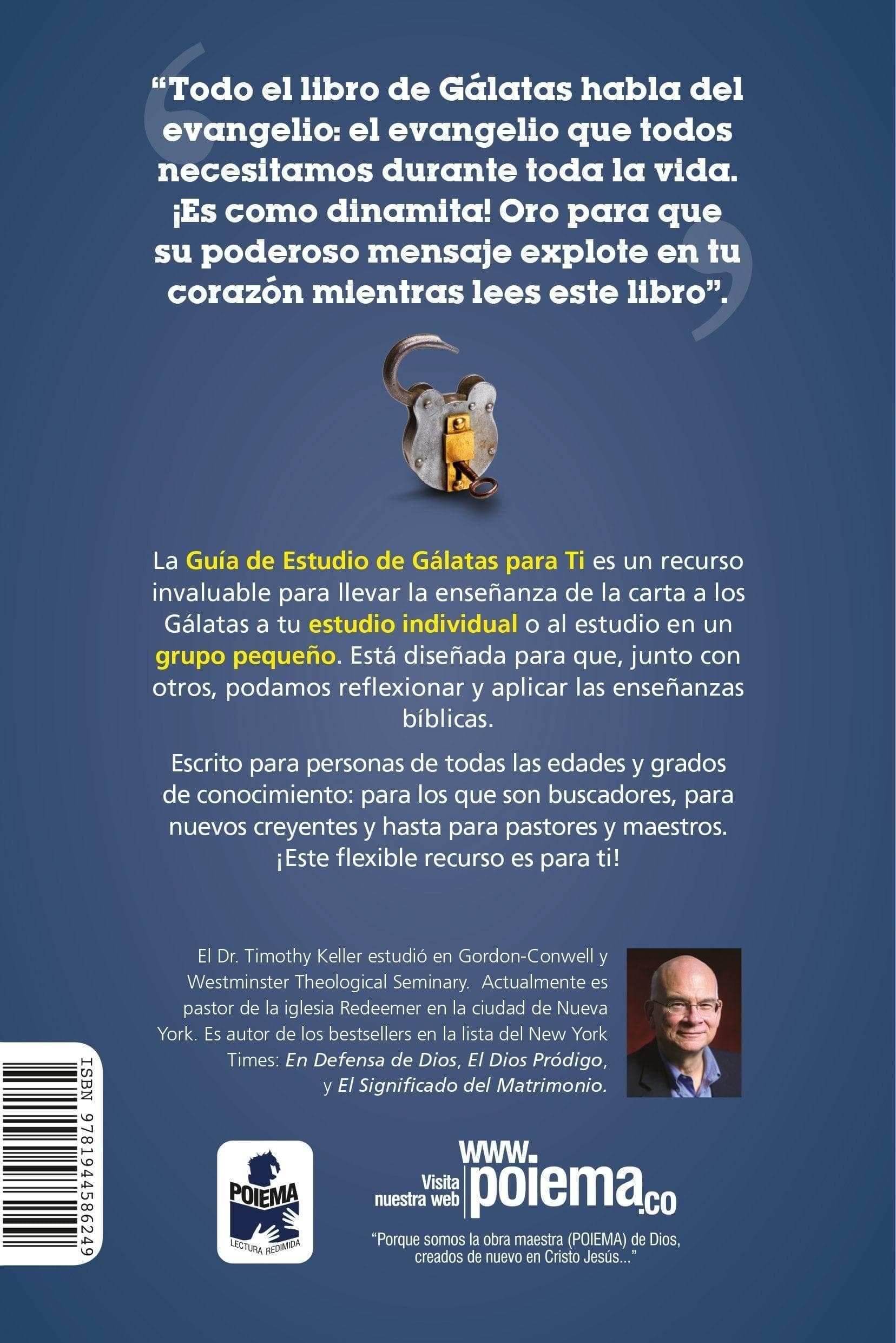 Gálatas para Ti (Guía de estudio) - Timothy Keller - Pura Vida Books