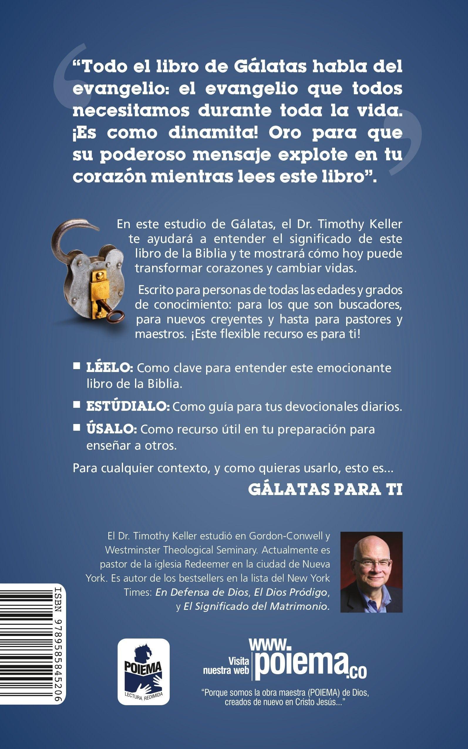 Gálatas para Ti - Timothy Keller - Pura Vida Books