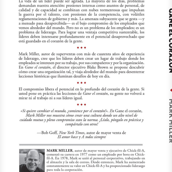 Gane el corazón: Cómo crear una cultura de compromiso pleno - Pura Vida Books