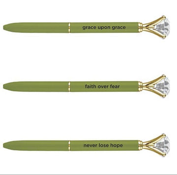 Gem Pen - Chartreuse - Pura Vida Books