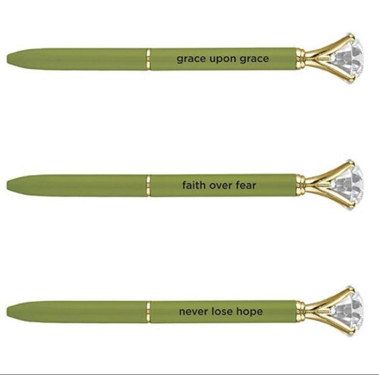 Gem Pen - Chartreuse - Pura Vida Books