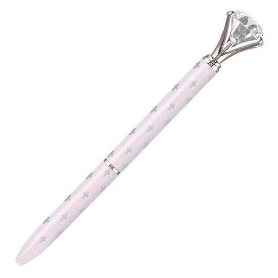 Gem Pen - Lavender Cross - Pura Vida Books