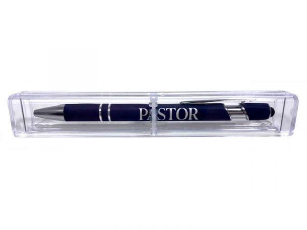 Gift Pen Soft Pastor Navy - Pura Vida Books