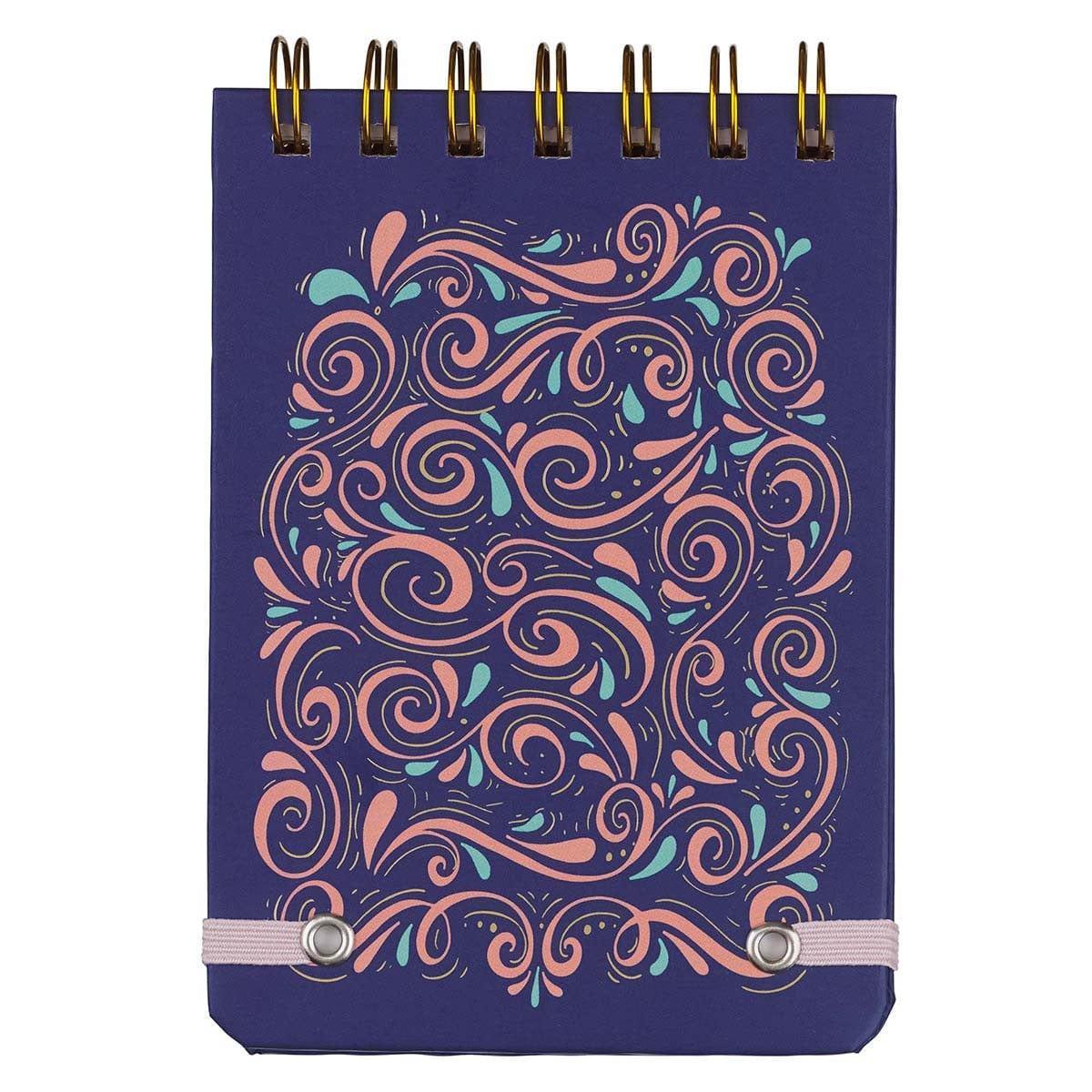 Give Thanks With A Grateful Heart Wirebound Notepad - Pura Vida Books