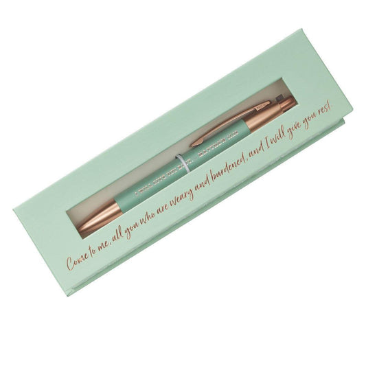 Give You Rest Classic Gift Pen - Pura Vida Books