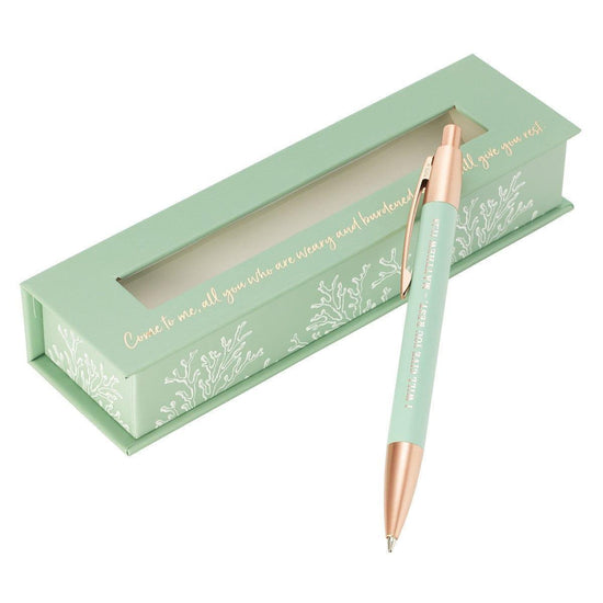 Give You Rest Classic Gift Pen - Pura Vida Books