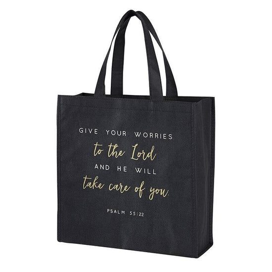 Give Your Worries to the Lord Blessing Tote - Pura Vida Books