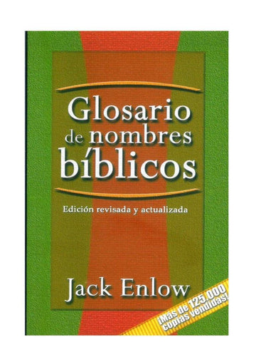 Glosario de nombres bíblicos - Jack Enlow - Pura Vida Books