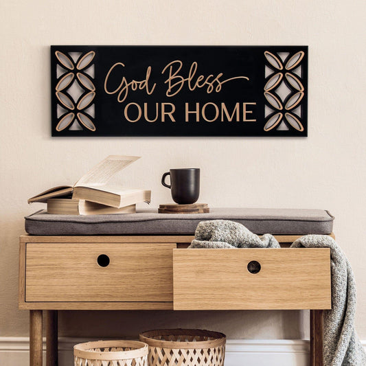 God Bless Our Home Wall Décor - Pura Vida Books