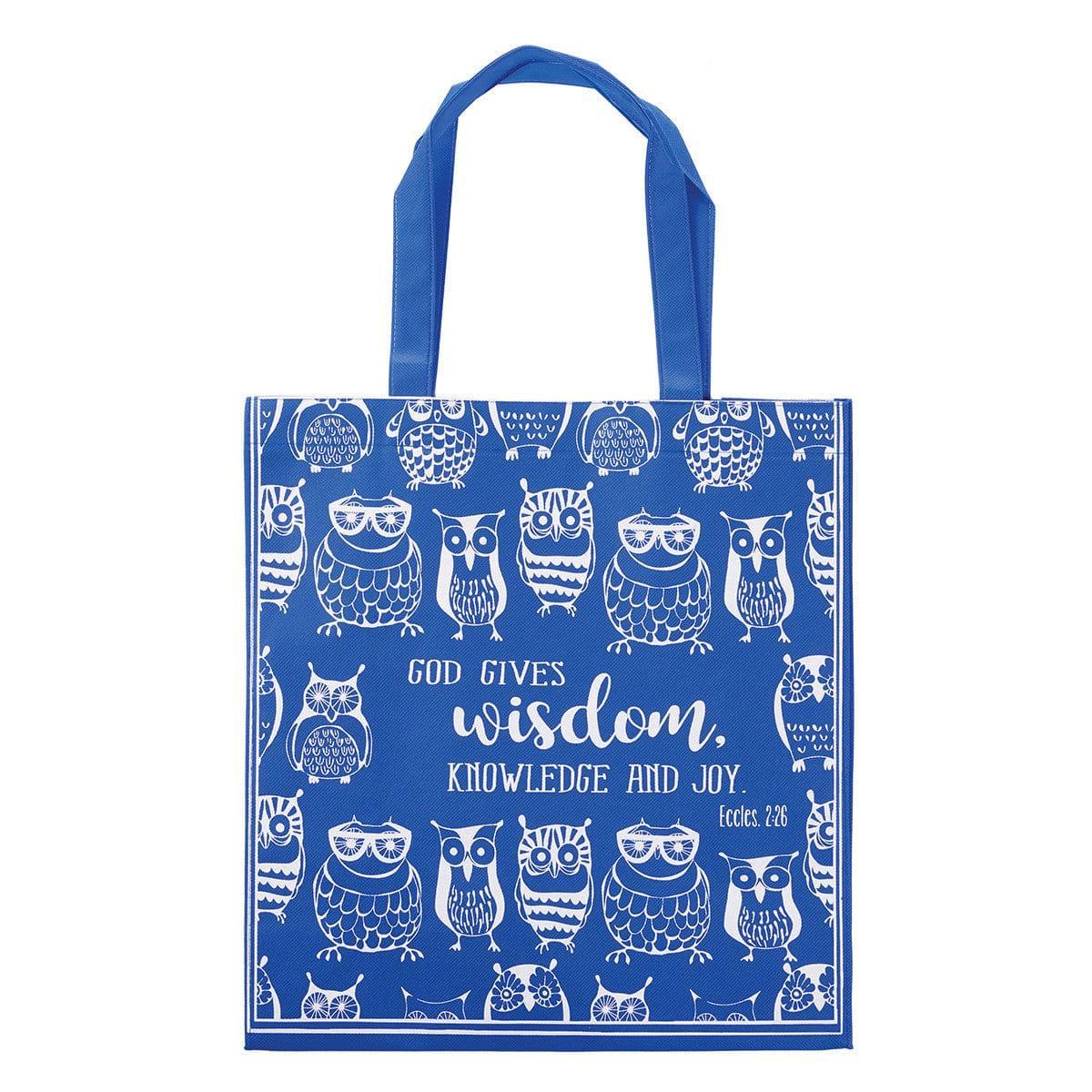 God Gives Wisdom Tote Bag - Ecclesiastes 2:26 - Pura Vida Books