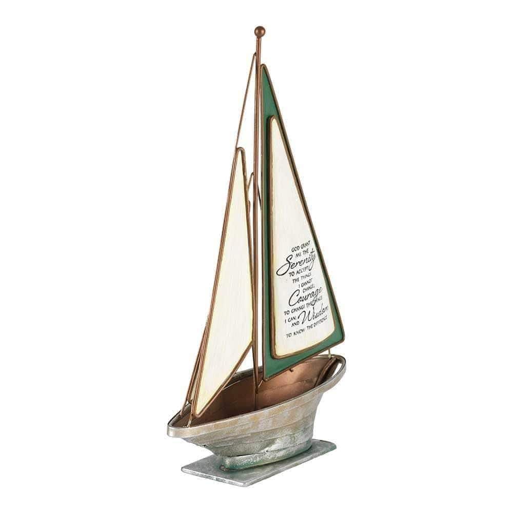 God Grant Me the Serenity Sailboat - Pura Vida Books