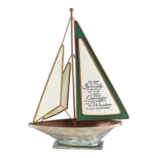 God Grant Me the Serenity Sailboat - Pura Vida Books