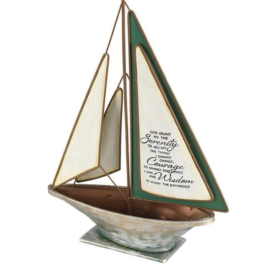 God Grant Me the Serenity Sailboat - Pura Vida Books