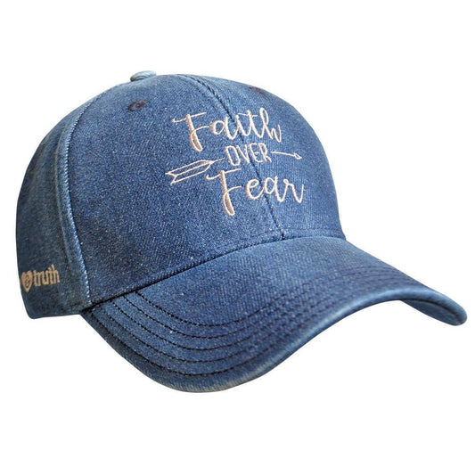 grace & truth Womens Cap Faith Over Fear - Pura Vida Books