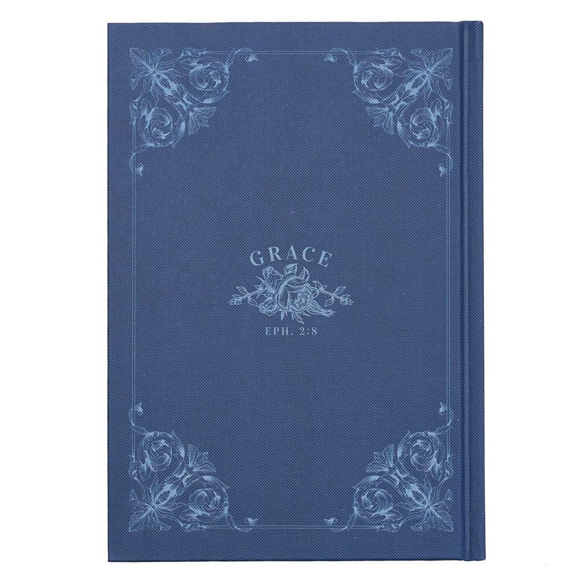 Grace Hardcover Journal - Ephesians 2:8 - Pura Vida Books