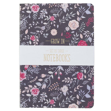 Grace, Love, Faith Large Notebook Set - Pura Vida Books