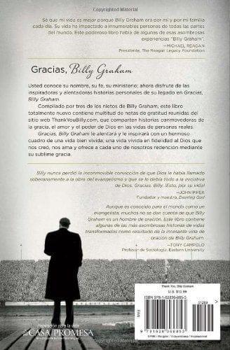 Gracias, Billy Graham - Jerushah Armfield, Aram y Boz Tchividjian - Pura Vida Books