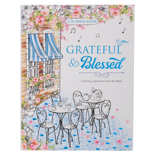 Grateful & Blessed Coloring Book - Pura Vida Books