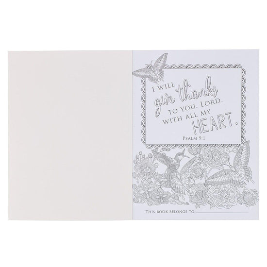 Grateful & Blessed Coloring Book - Pura Vida Books