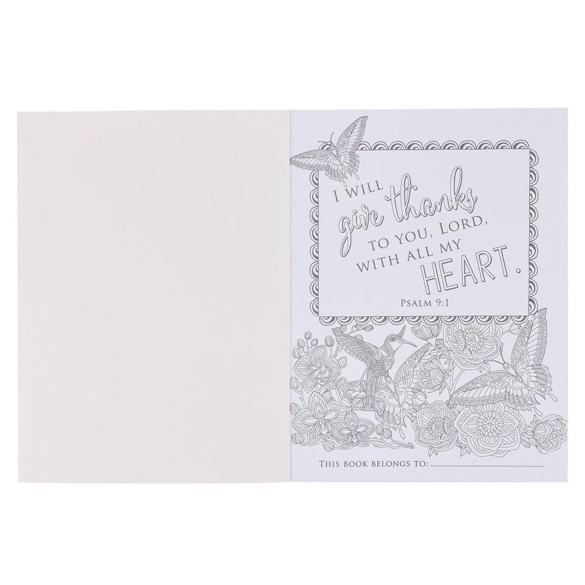 Grateful & Blessed Coloring Book - Pura Vida Books