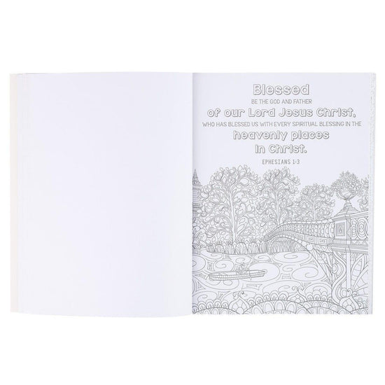 Grateful & Blessed Coloring Book - Pura Vida Books