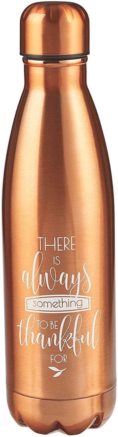 Grateful Bronze Stainless Steel Water Bottle - Pura Vida Books