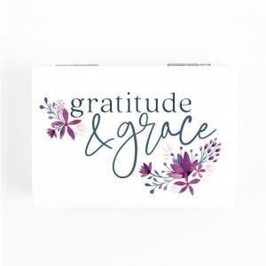 Gratitude And Grace Caja de Oración - Pura Vida Books