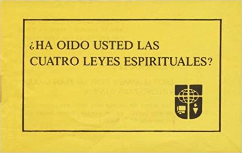 ¿Ha oido usted las Cuatro leyes Espirituales? - Pura Vida Books