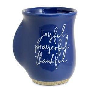 Handwarmer Mug Joyful Prayerful 18 Oz - Pura Vida Books