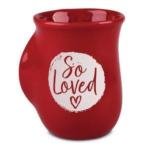 So Loved Red Mug - Pura Vida Books