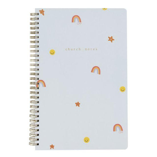 Happy Icons Church Notes Notebook - Pura Vida Books