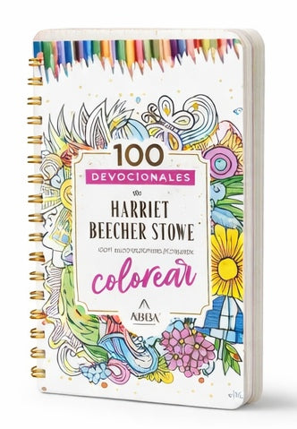 100 Devocionales para Colorear | Harriett Beecher Stowe