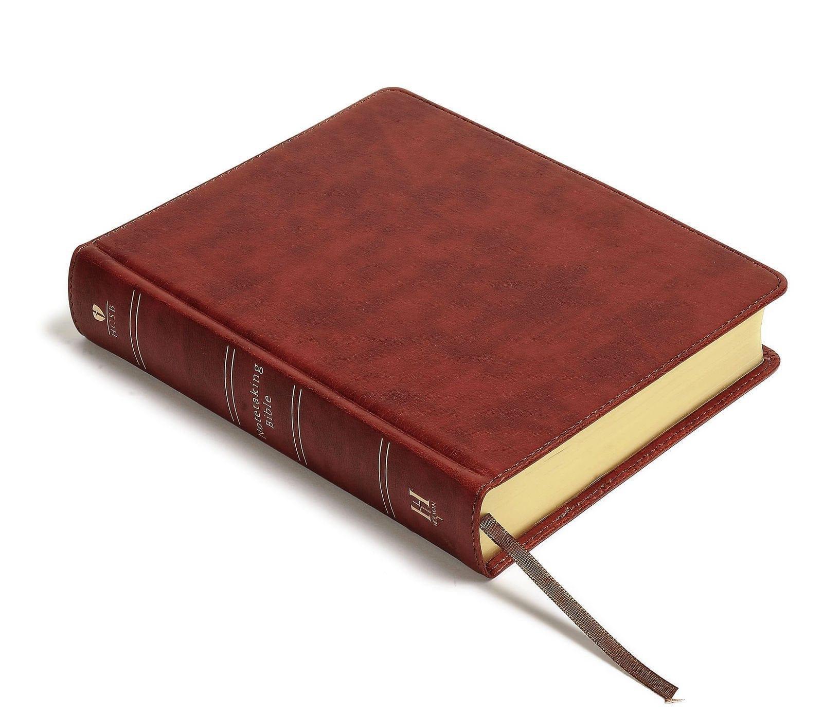 HCSB Illustrator's Notetaking Bible, British Tan, LeatherTouch - Pura Vida Books